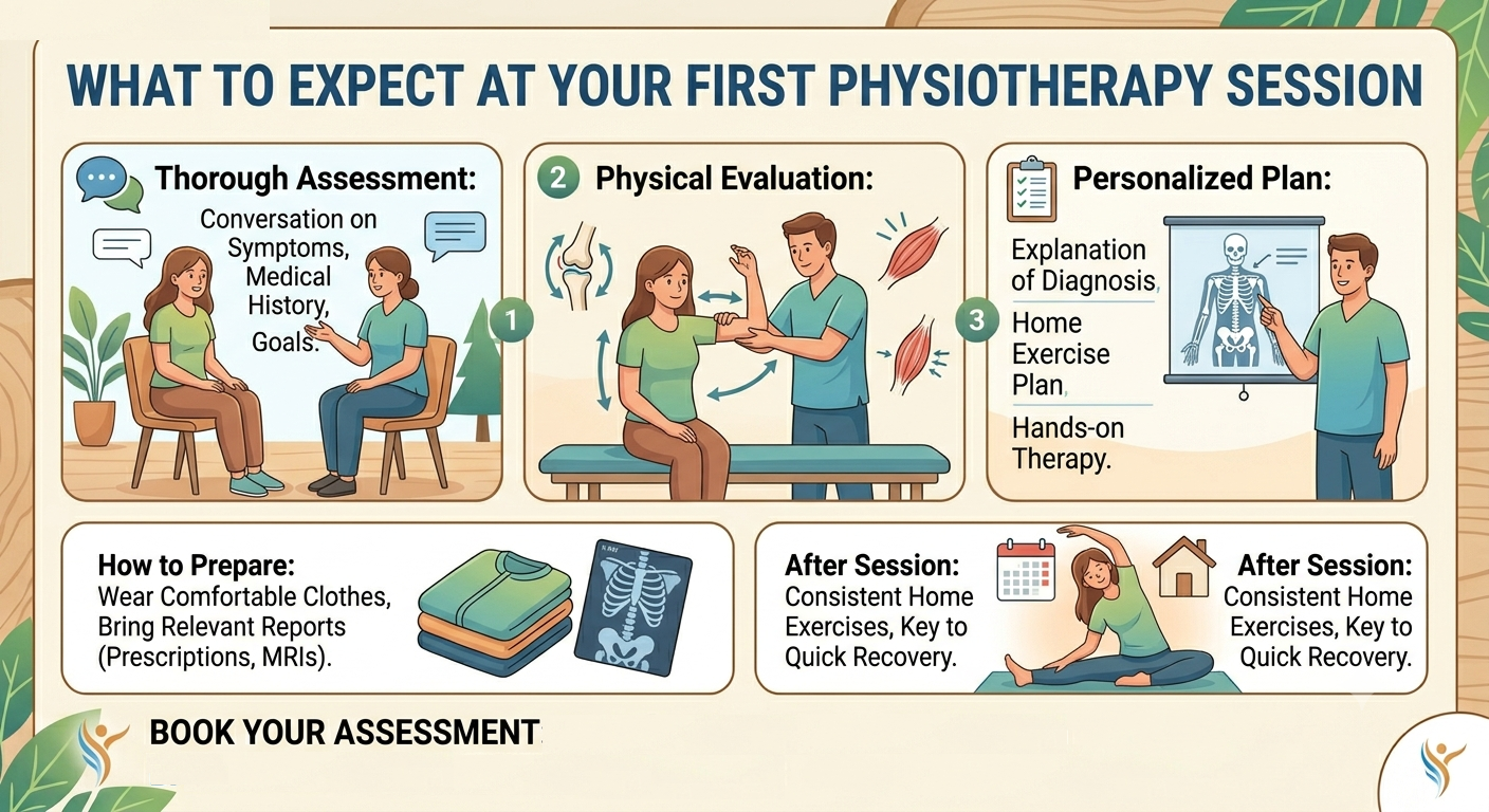 What to Expect at Your First Physiotherapy Session